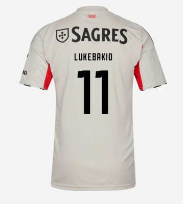 Benfica Dodi Lukebakio #11 Replika Udebanetrøje 2025-26 Kortærmet